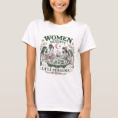 ウィッチーフェミニストの小さな夢中女子 Tシャツ (正面)