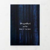 ウィッチーフォレストハローウィンパーティ 三つ折り招待状 (カバー)