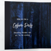 ウィッチーフォレストハローウィンパーティ 三つ折り招待状 (内部最初)