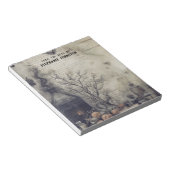 ウィッチーポーション暗いアカデミエステティックカボチャ ノートパッド (アングル)