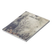 ウィッチーポーション暗いアカデミエステティックカボチャ ノートパッド (回転)