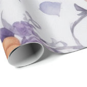 ウィッチーヴィンテージゴシック伝統的ハロウィーン ラッピングペーパー (ロールコーナー)