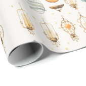 ウィッチーヴィンテージボホティッシュペーパー ラッピングペーパー (ロールコーナー)