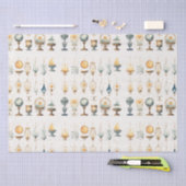 ウィッチーヴィンテージボホティッシュペーパー 薄葉紙 (クラフト)