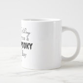 ウィッチー不気味ビーブスタイリッシュ- & | ジャンボコーヒーマグカップ (右)