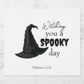 ウィッチー不気味ビーブスタイリッシュ- & | ビールラベル (シングルラベル)