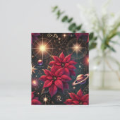 ウィッチー天空ポインセチアのスクラップブック紙 (スタンド正面)