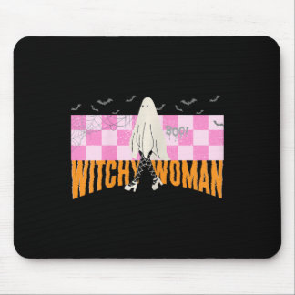 ウィッチー女おかしなハロウィーンの衣装フェミ不気味ニ マウスパッド
