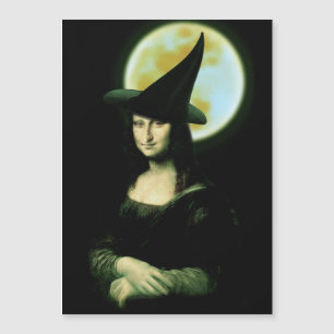 ウィッチー女性モナリサハロウィーン