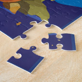 ウィッチー子猫インパンプキンスクエアジグソーパズル ジグソーパズル (側面)