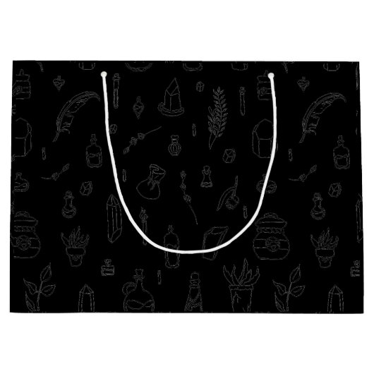 ウィッチー抱き枕ウィズナイスドードルオーナメント ラージペーパーバッグ (正面)