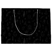 ウィッチー抱き枕ウィズナイスドードルオーナメント ラージペーパーバッグ (裏面)