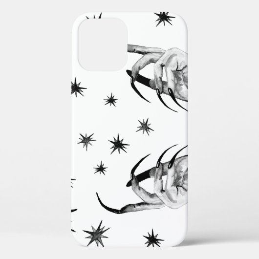 ウィッチー星:ハロウィーンの夜背景 Case-Mate iPhoneケース (裏面)