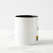 ウィッチー猫マグ ツートーンマグカップ (中央)
