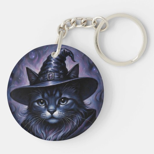 ウィッチー猫 キーホルダー (裏面)