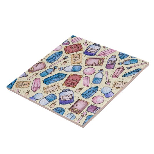 ウィッチー疑問に思クタイル タイル (側面)