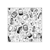 ウィッチー疑問に思プスタンプ ラバースタンプ (インプリント)