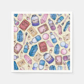 ウィッチー疑問に思紙ナプキンス スタンダードカクテルナプキン (正面)