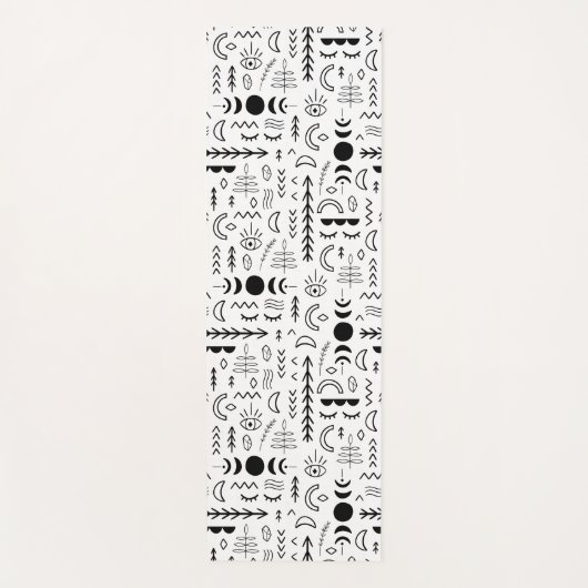 ウィッチー結晶ムーンチャイルド ヨガマット (正面)