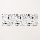 ウィッチー結晶ムーンチャイルド ヨガマット (正面(横))