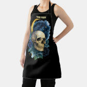 ウィッチー美学ゴシックフローラハロウィン不気味 エプロン (インサイチュ)