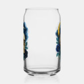 ウィッチー美学ゴシックフローラハロウィン不気味 ガラス缶 (左)