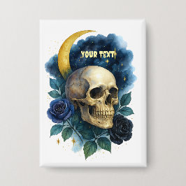 ウィッチー美学ゴシックフローラハロウィン不気味 缶バッジ