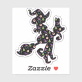 ウィッチー&キャットハロウィーンムード シール (シート)