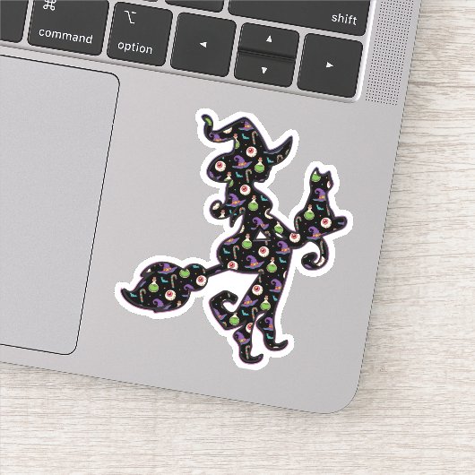 ウィッチー&キャットハロウィーンムード シール (詳細)