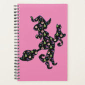 ウィッチー&キャットハロウィーンムード プランナー手帳 (正面)