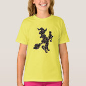 ウィッチー&キャットハロウィーンムード Tシャツ (正面)