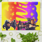 ウィッチー・ハロウィーン キッチンタオル (折り畳み)