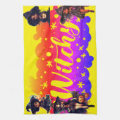 ウィッチー・ハロウィーン キッチンタオル (縦)