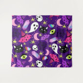 ウィッチー・ハロウィーン タペストリー (正面(横))