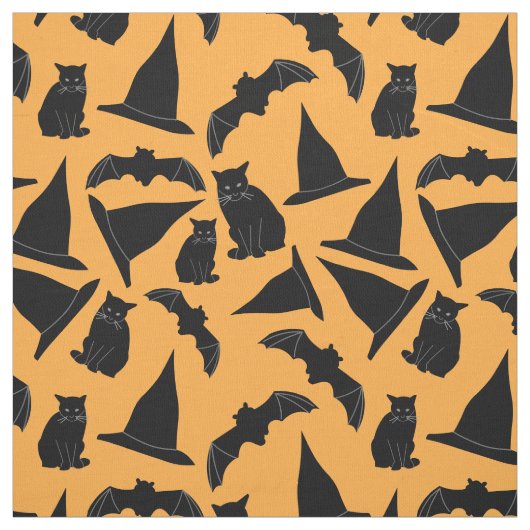 ウィッチー・ハロウィーン ファブリック (見本)