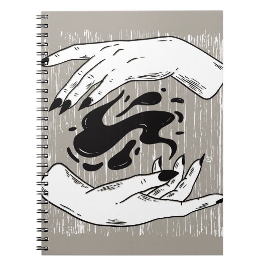 ウィッチー·ハンズ ノートブック (正面)