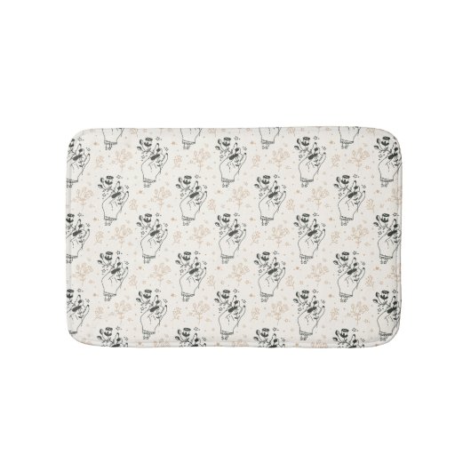 ウィッチー・ボヘミアン バスマット (正面)