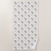 ウィッチー・ボヘミアン ビーチタオル (正面)