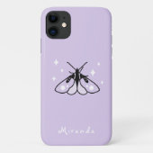 ウィッチー・モス　パープル　フォンケース Case-Mate iPhoneケース (裏面)