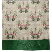 ウィッチー・ロマンス |薬用デカンターフローラ シャワーカーテン (正面)