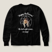 ウィッチーHalloween Vibes – ブラック – Tシャツ🎃👻 (デザイン背面)