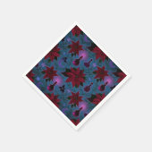 ウィッチーNightshadeポインセティアポションズデクーページ スタンダードカクテルナプキン (角)