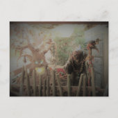 ウィッチ不気味ハロウィーンハガキ ポストカード (正面)