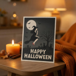 ウィッチ不気味ハロウィーン用挨拶はがき シーズンポストカード