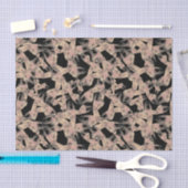 ウィッチ不気味ハンズパターンハロウィーンティッシュペーパー 薄葉紙 (クラフト)