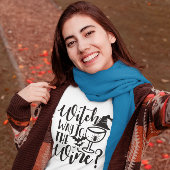 ウィッチ不気味ワインシャツハロウィンコスチュームTシャツ Tシャツ