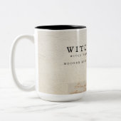 ウィッチ狩りポッドキャストマグ ツートーンマグカップ (左)