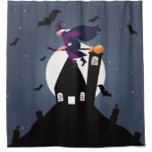 ウィッチ退職したシャワーカーテン シャワーカーテン (正面)