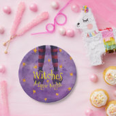 ウィッチ魔法ナイトハロウィーン | ペーパープレート (パーティー)