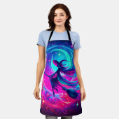 ウィッチ鮮やかエプロン エプロン (着用した状態)